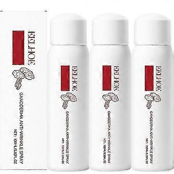 Spray Tônico Hidratante Antirrugas - Ganoderma: Repara a pele danificada, aumenta a elasticidade, reduz linhas finas, névoa facial hidratante