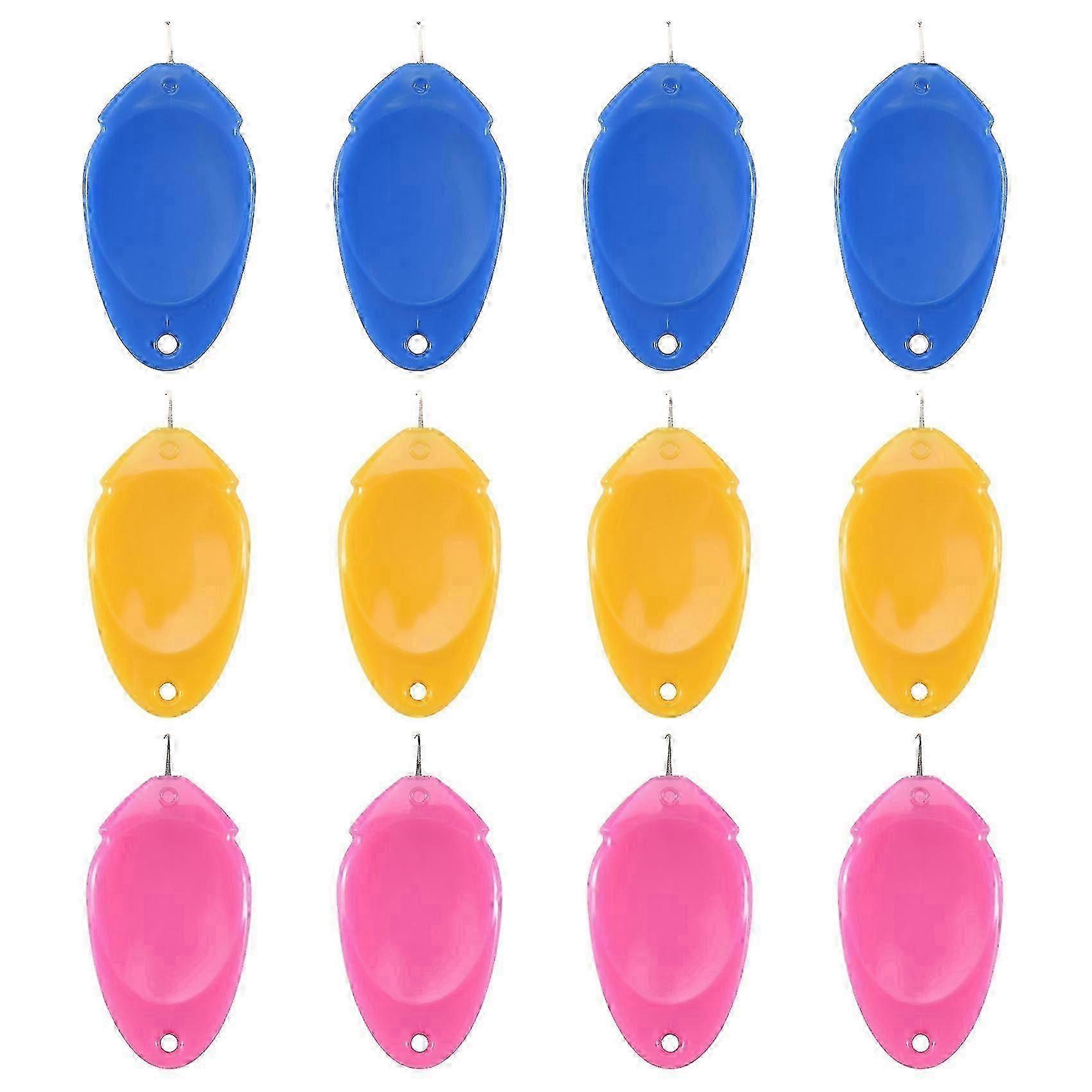 12Pcs Threader, Threader compatible with Hand Sewing/Sewing Machine/Embroidery, Small Eye Needle Threader Hook