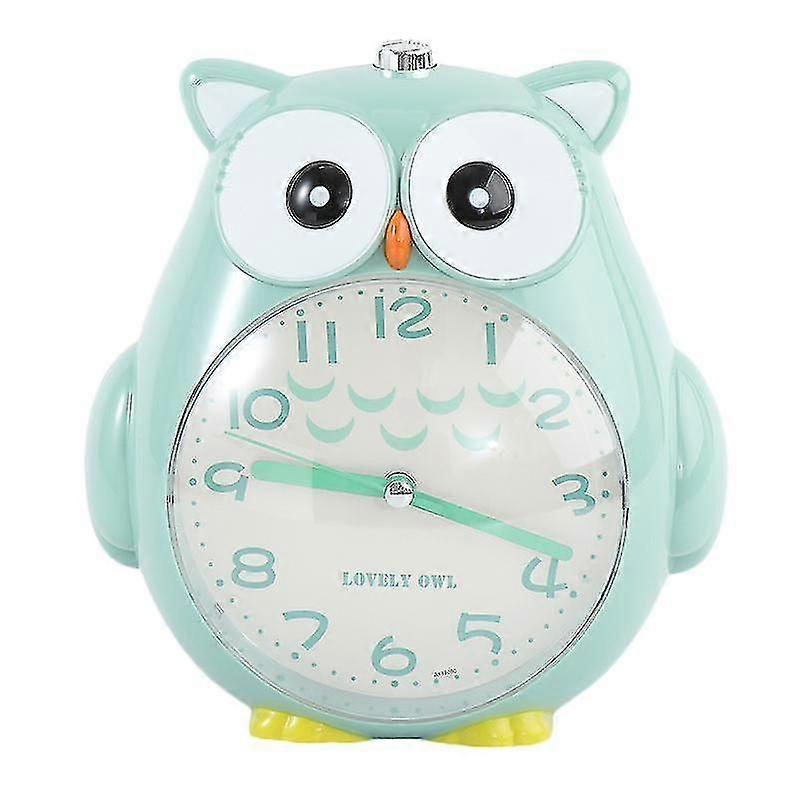 Alarm Clock for Students Plastic Non Ticking Bedside Clock