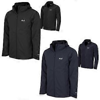 Jack Wolfskin Herren Outdoor 3-in-1 wasserdichte, atmungsaktive und winddichte Jacke