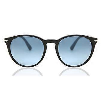 Persol PO3152S GALLERIA 900 9014Q8 Full Rim Black Men Oval Sunglasses UV2 Original