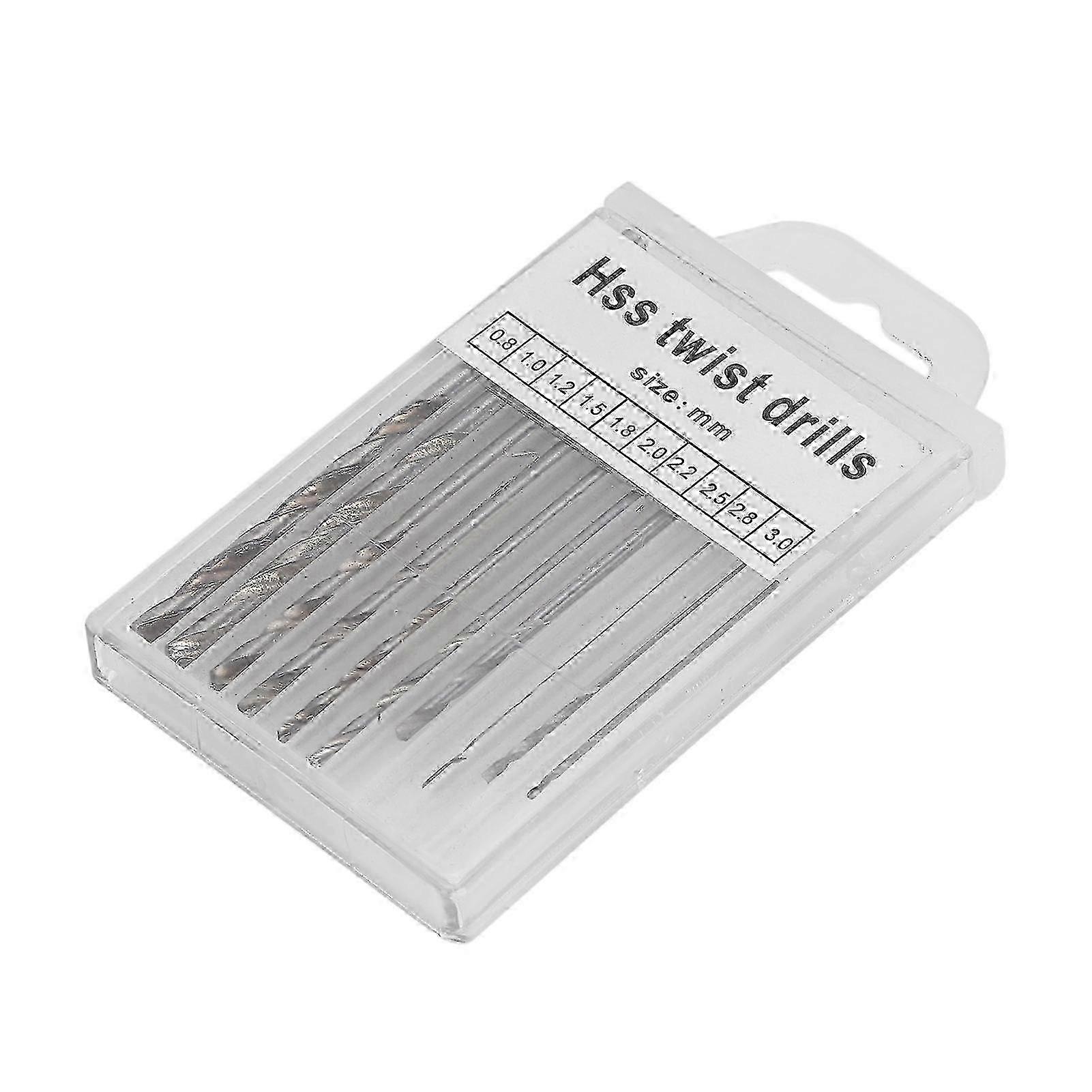 Professional Twisted Drill Bit Hand Drill Bit Watch Repairing Processing Tool Accessory Set