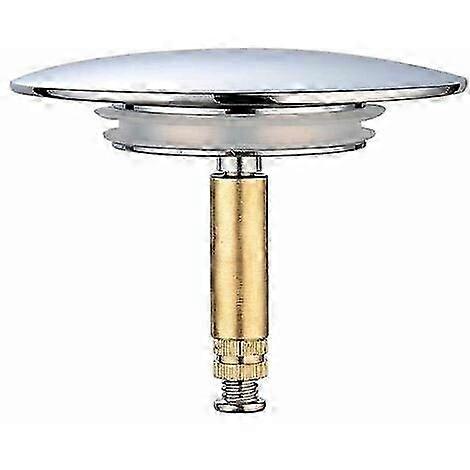 70mm Diameter Adjustable Bathtub Stopper, Double Seal, Rustproof
