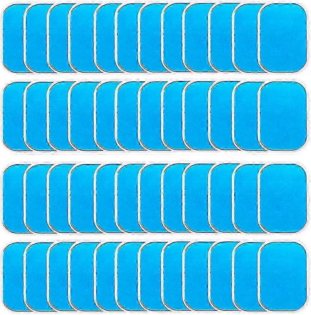 50 Pcs Pads Abs Trainer Replment Gel Sheet,0623