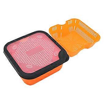 2in1 Fishing Bait Box with Pellet Strainer and Inner Frame for Carp Fishing
