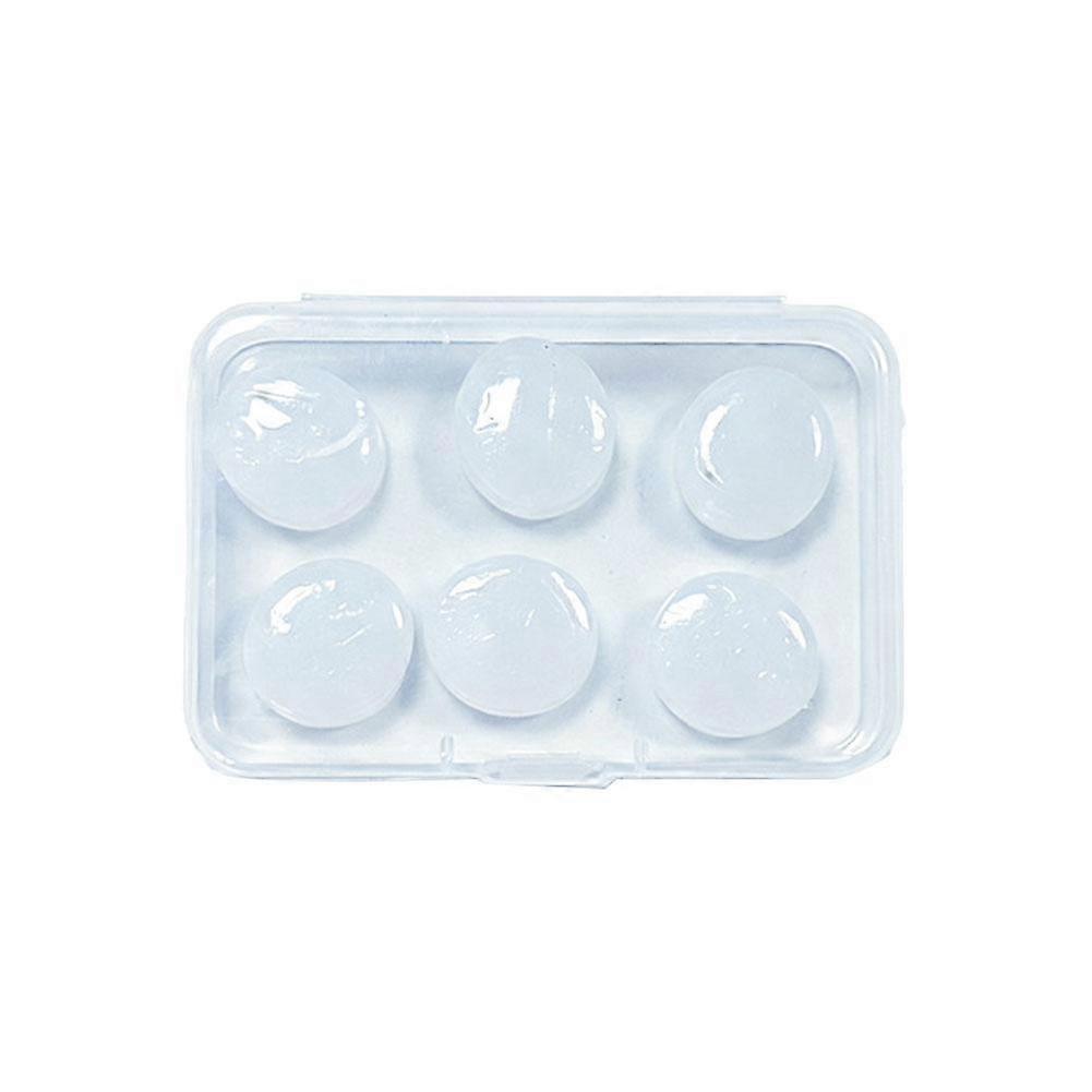 Silicone Moldable Earplugs 6 Pack Noise Reduction Waterproof Adjustable