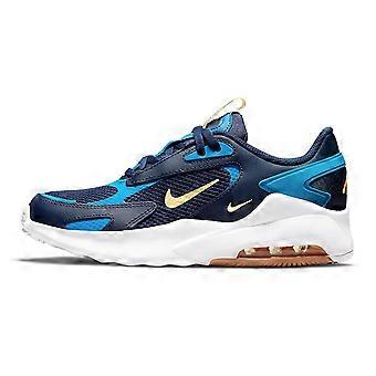 Nike Air Max Bolt Åndbare Skridsikre Slidstærke Lave Sko Dyb Blå GS CW1626-401