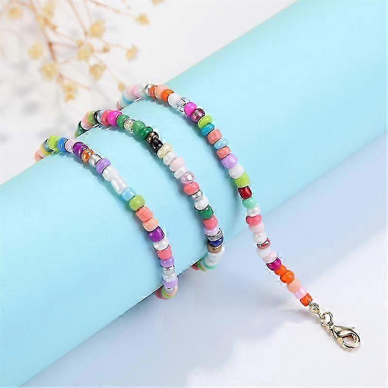 Adjustable Beaded Mask Glasses Lanyard