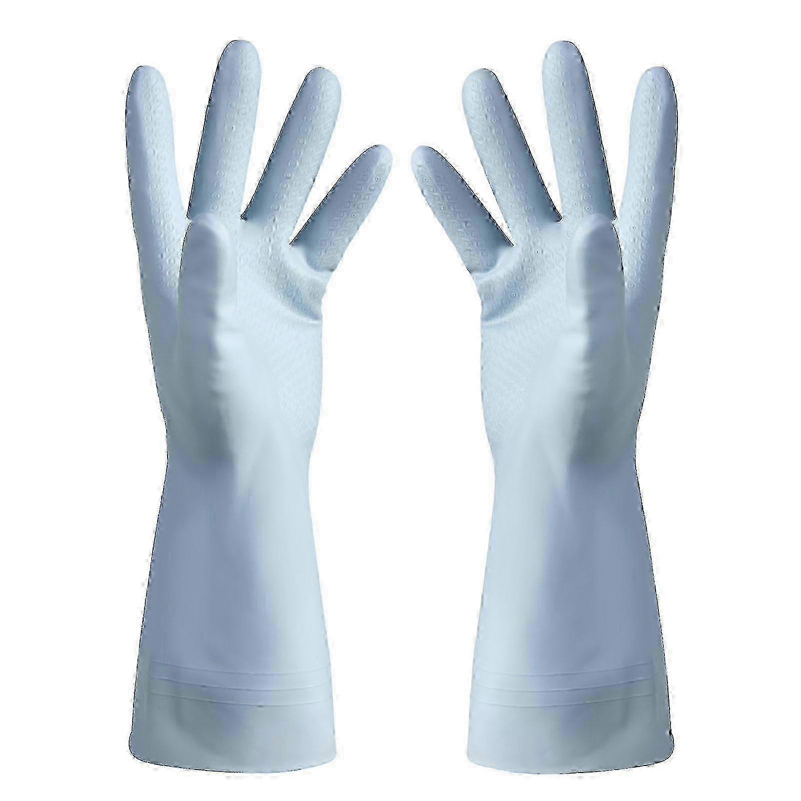 Thin Durable PVC Dishwashing Gloves
