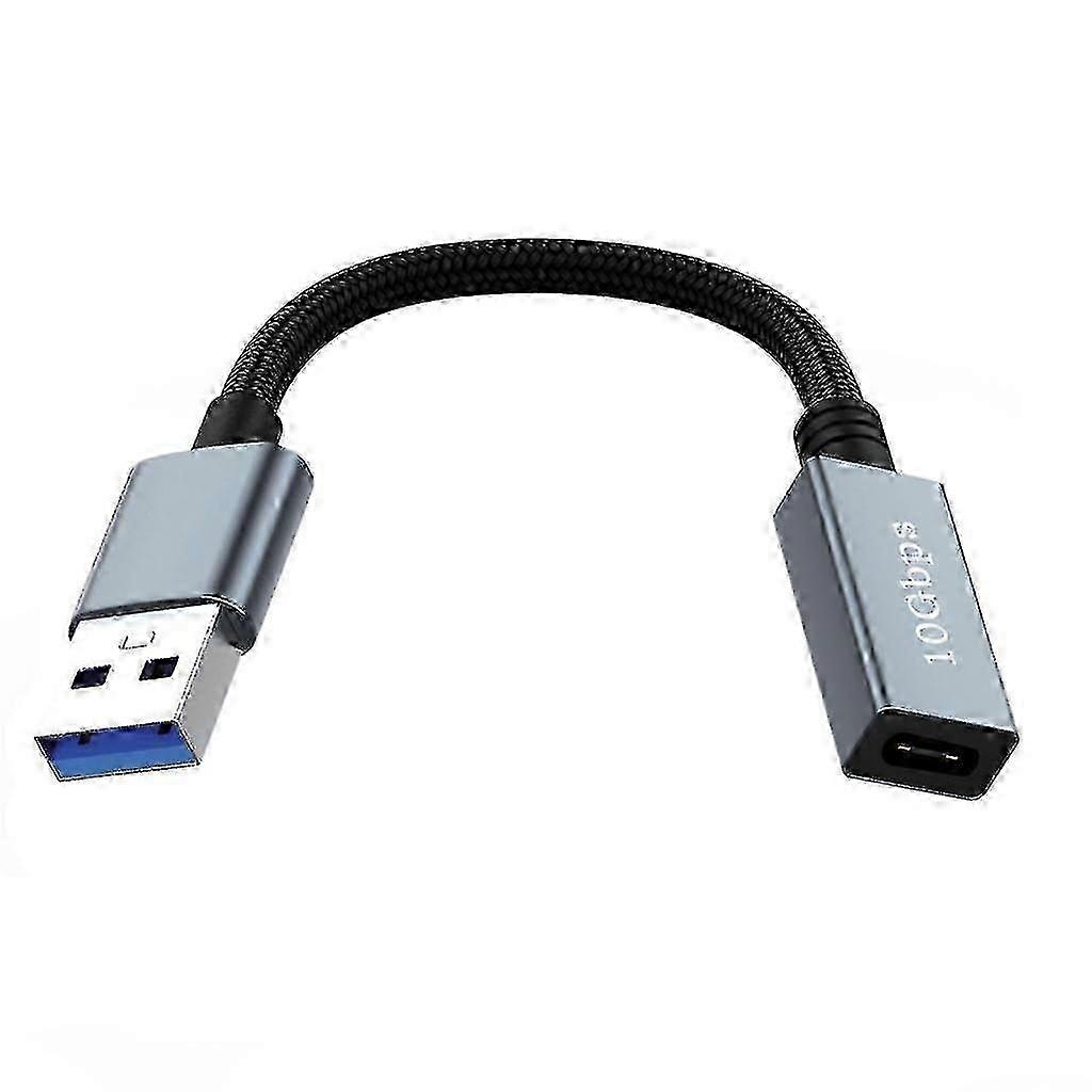Nylon-Braided USB 3.1 To USB-C Cable