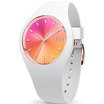 Ice watch ice sunset Japanese Quartz Analog Woman Watch with Silicone Bracelet IC016049