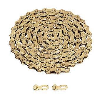 Steel Gold 116-Link 11-Speed Bike Chain