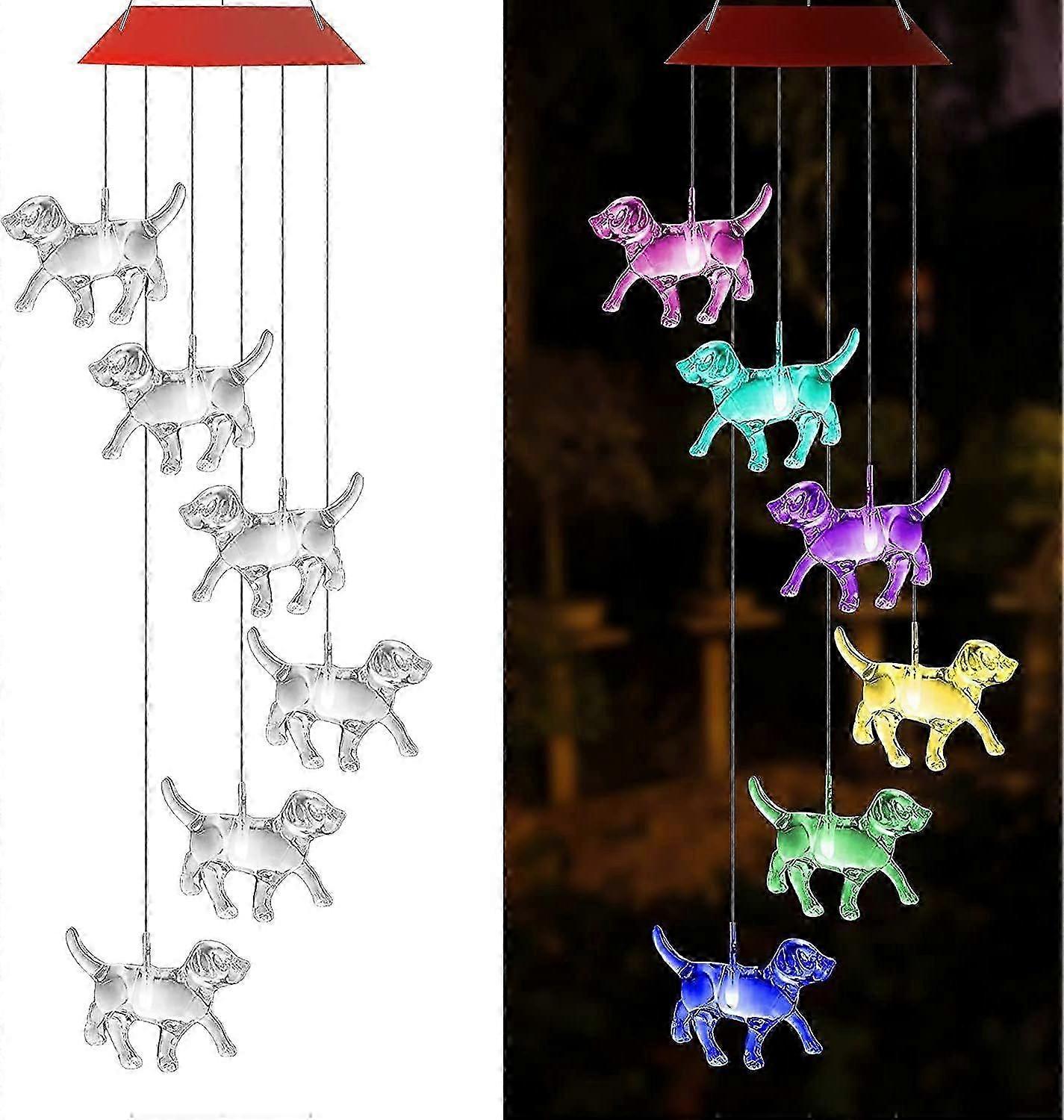 Waterproof Solar Colour-Changing Chime