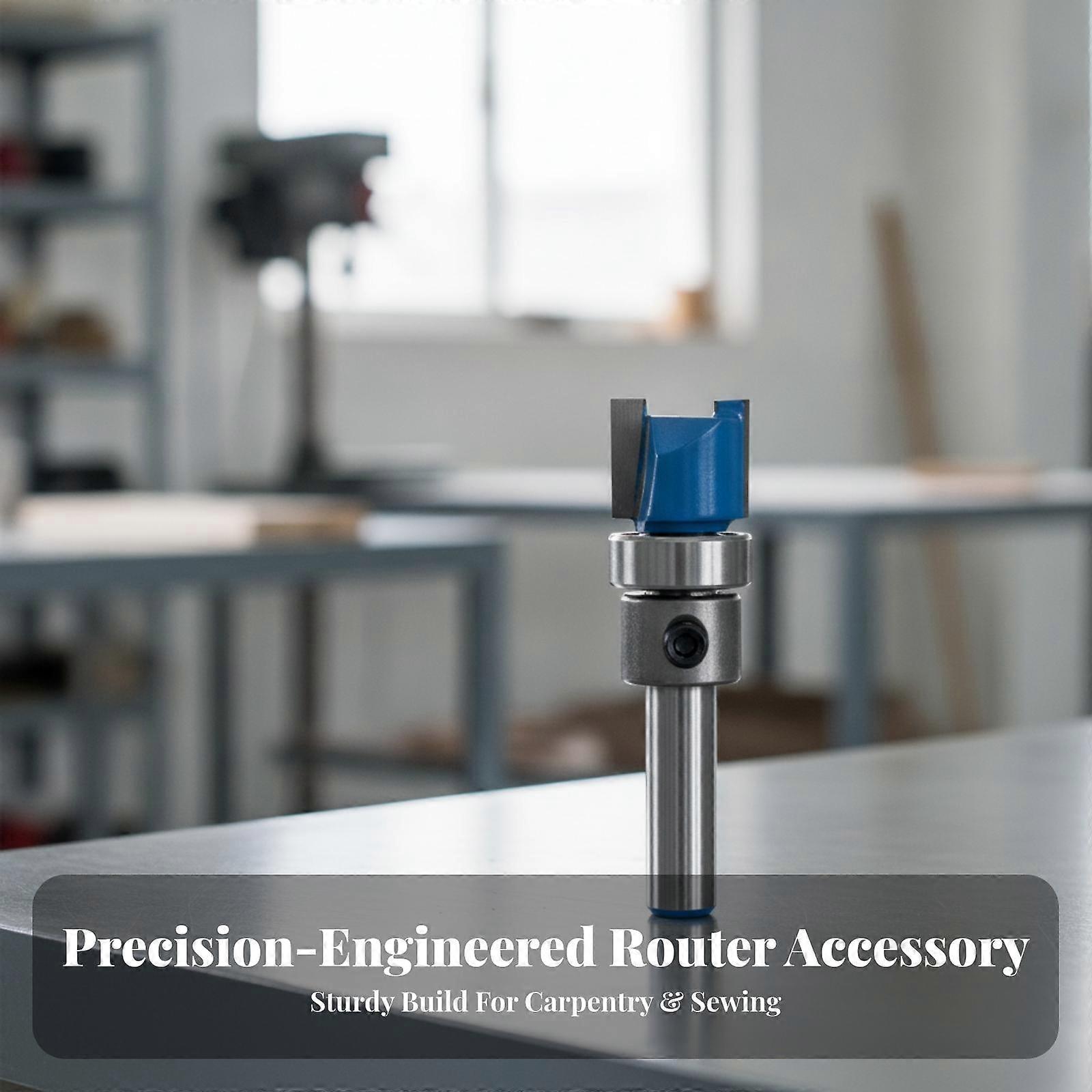 Bearing-Guided Pattern Trim for Home DIYers