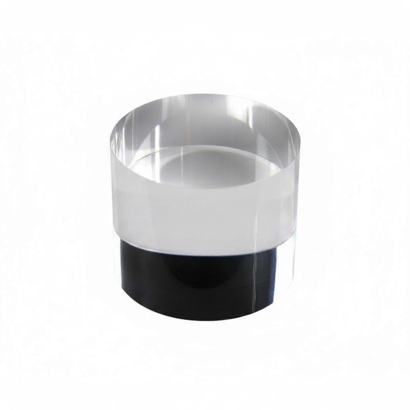 Acrylic Cylinder Riser Transparent Pedestal Versatile
