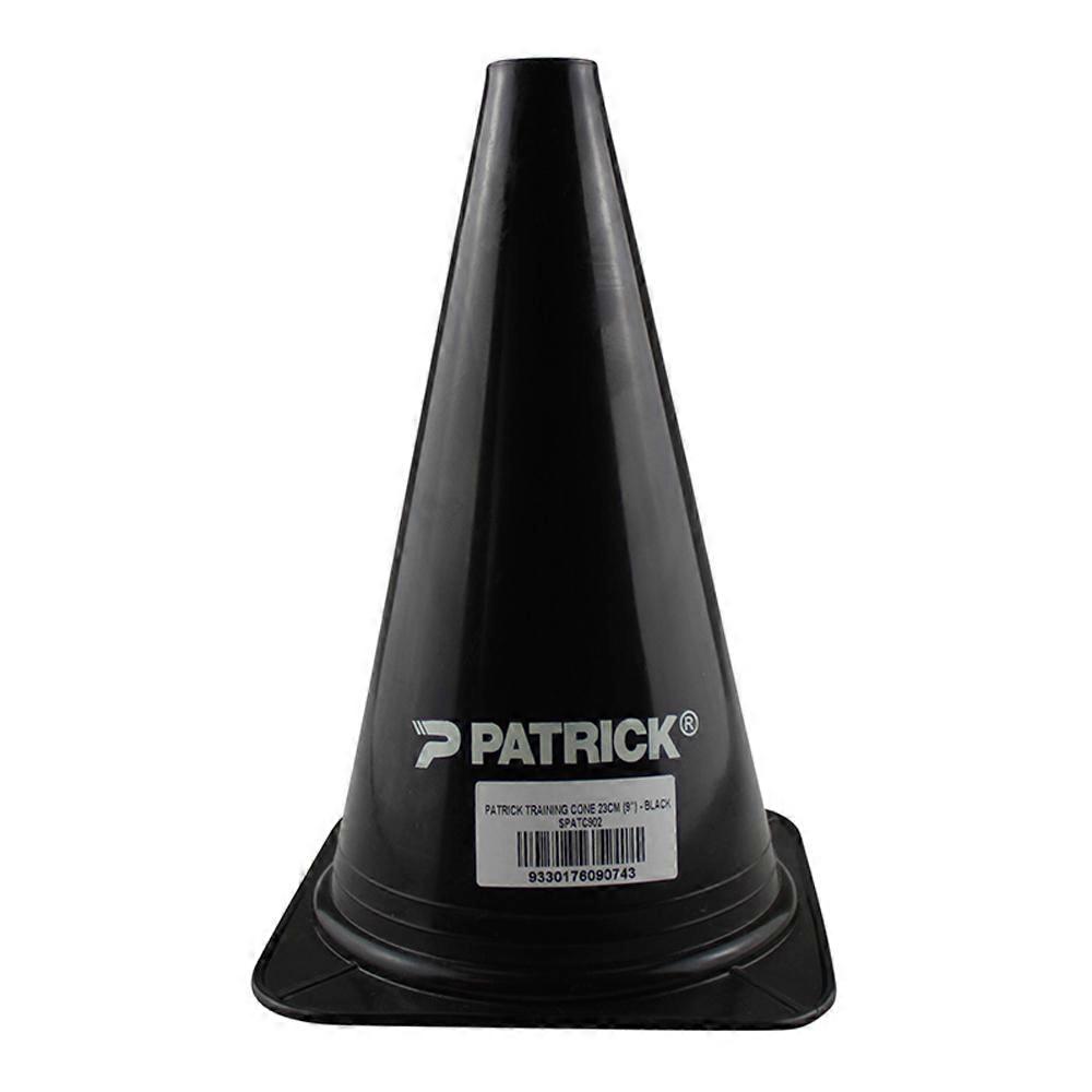 Exceptional Premium High Quality and Durable Patrick Black Training Cone 23cm