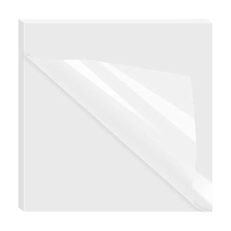50x Adhesive Sticky Notes - Transparent