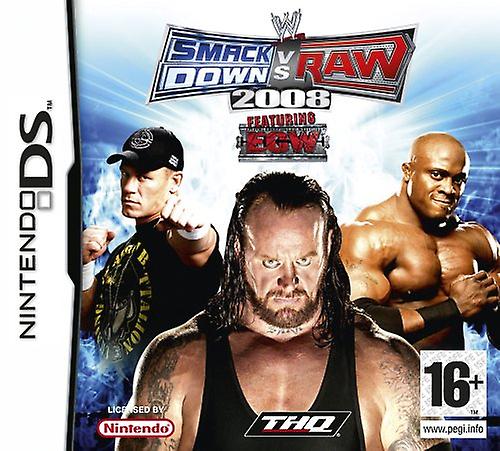 SmackDown Vs Raw 2008 (Nintendo DS) - PAL - New & Sealed
