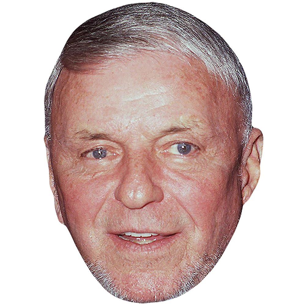 Frank Sinatra (Beard) Celebrity Mask, Flat Card Face