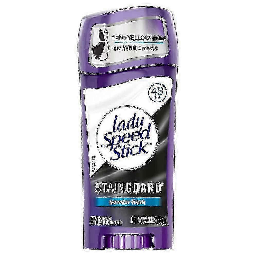 Lady Speed Stick Stainguard 止汗剂,大胆清新,2.3 盎司