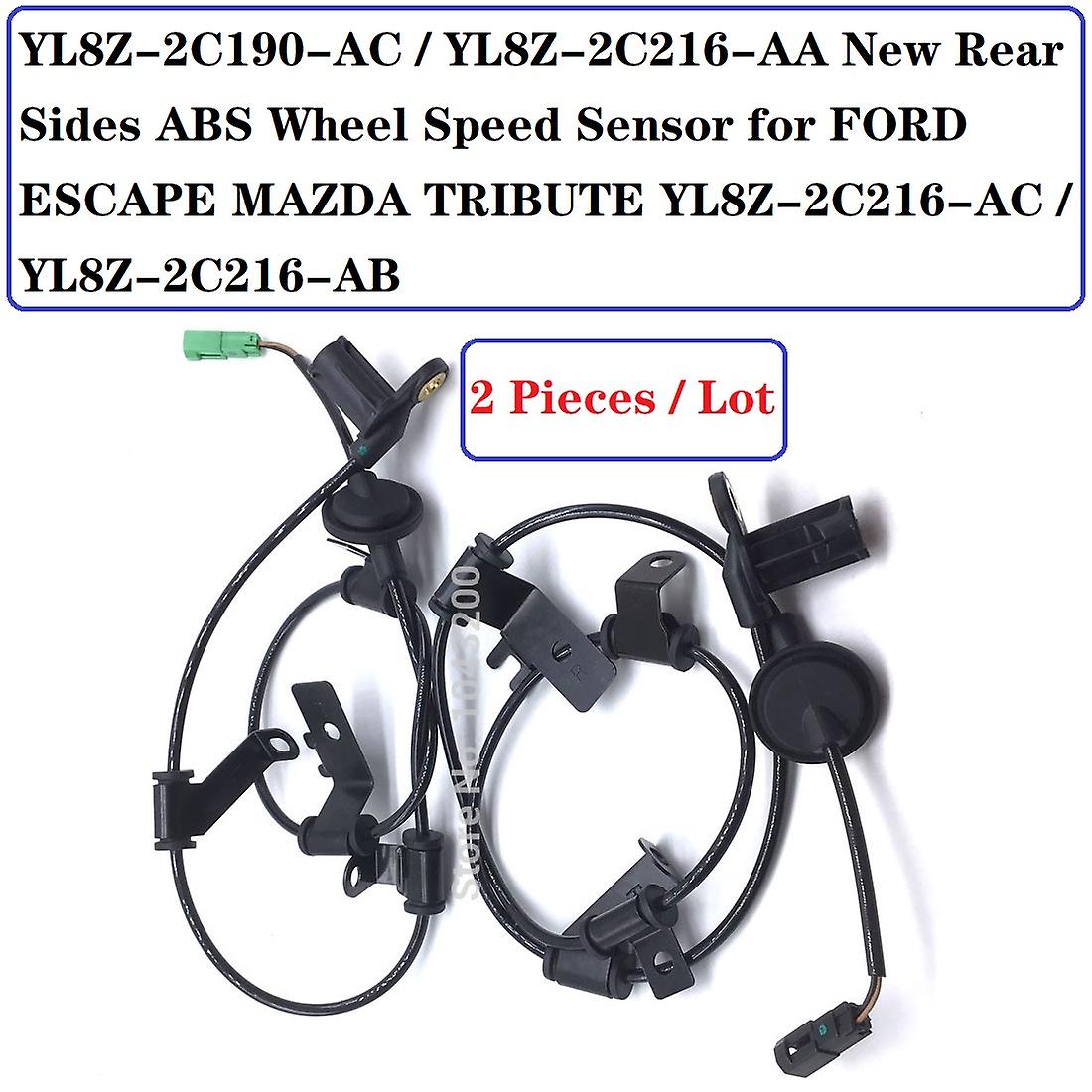 Yl8z-2c190-ac / Yl8z-2c216-aa Rear Sides Abs Wheel Speed Sensor For Ford Escape Mazda Tribute Yl8z-2c216-ac / Yl8z-2c216-ab-1 Pc
