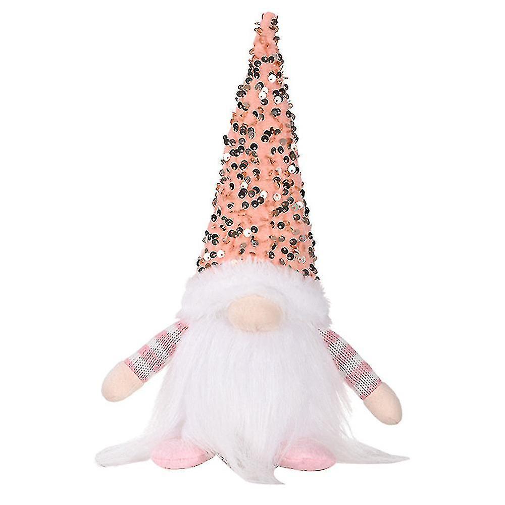 Christmas Plush Decor Lights Glowing Plush Decorations Home Ornaments Gift Tabletop Holiday