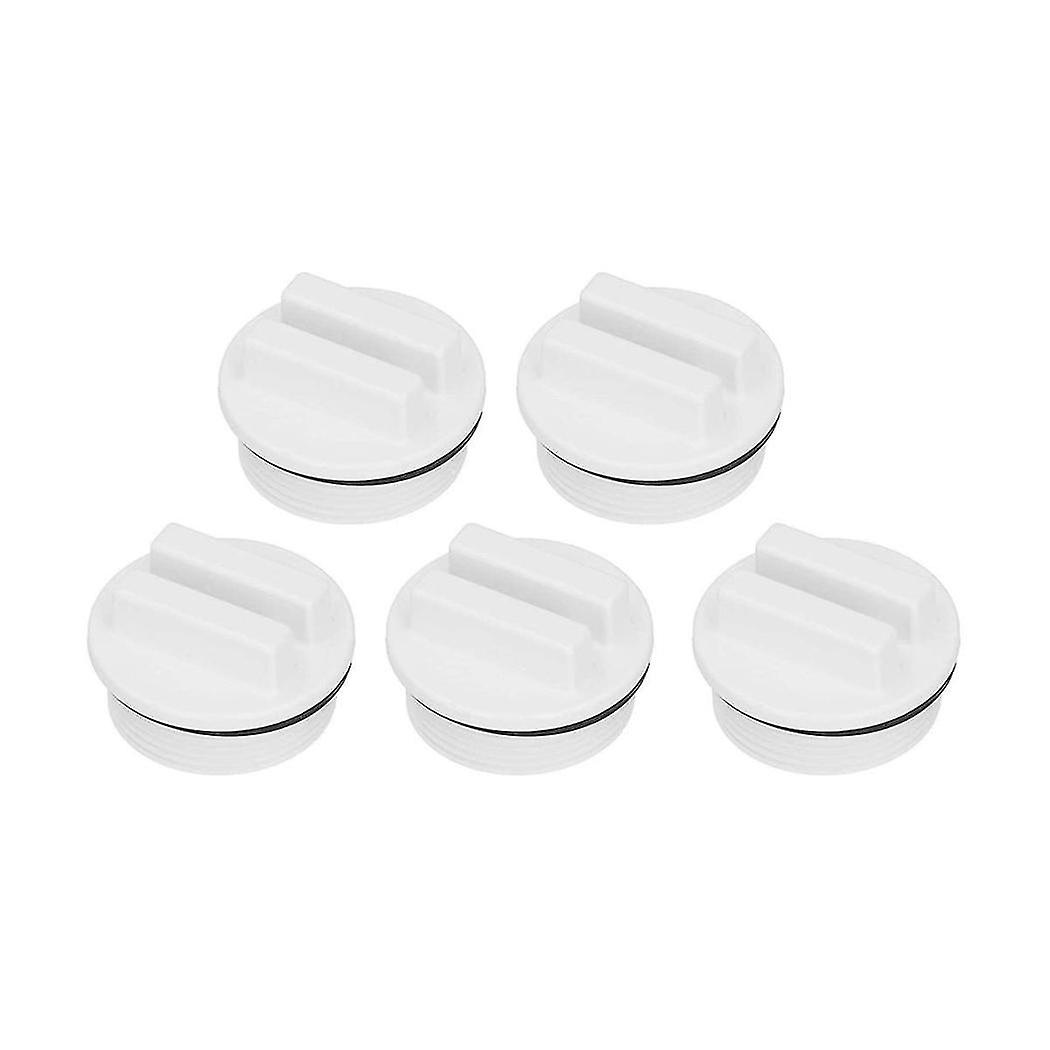 5pcs Filter Drain Plug Hanger Threaded Pool Spa Return Pipe Winter Plug Hanger O Cycle For Pools An