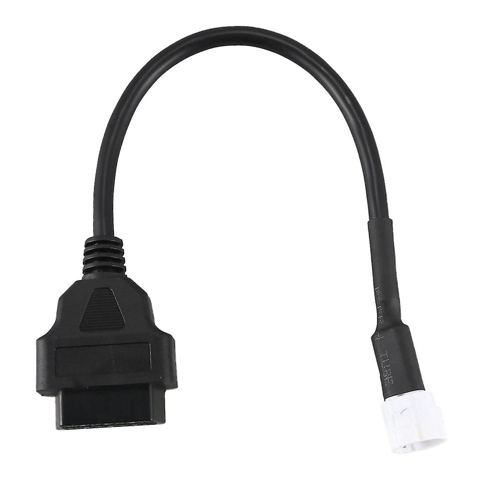1 Pcs Black 3 Pin Obd2 Cable Fault Code Scanner Diagnostic Cable Plastic, For X-max N-max Mt-125