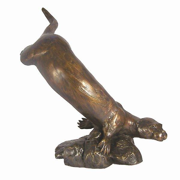 Otter Diving Sculptures & Statues
