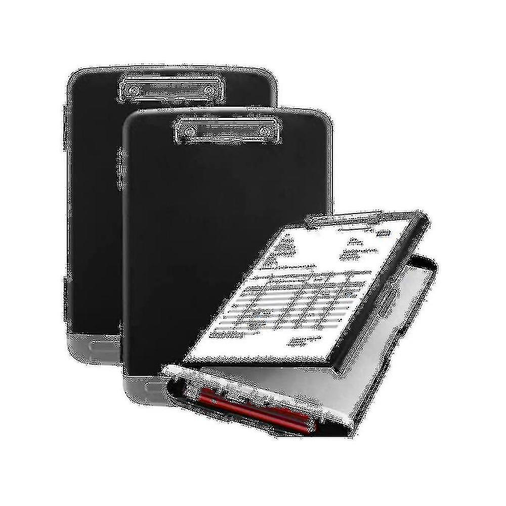 2pack الحافظة مع التخزين، A4 حجم عالية السعة الحافظة التمريض، الثقيلة مكتب الحافظة F