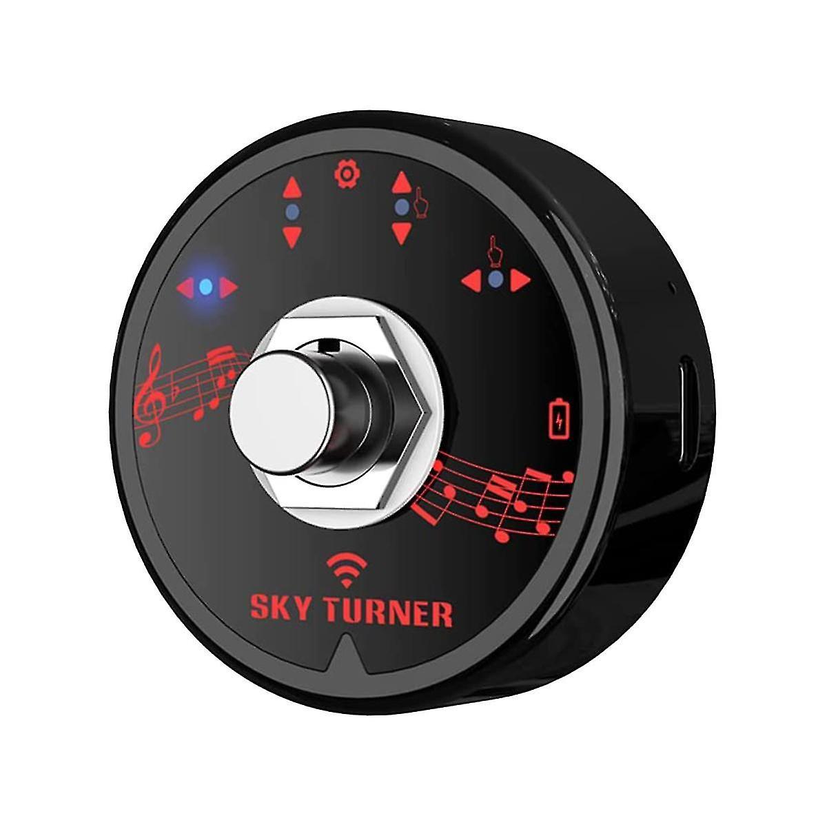 Wireless Page Turner, Portable Smart Wireless Bluetooth Page Turner Pedal, Hand Free Sheet Music Rea
