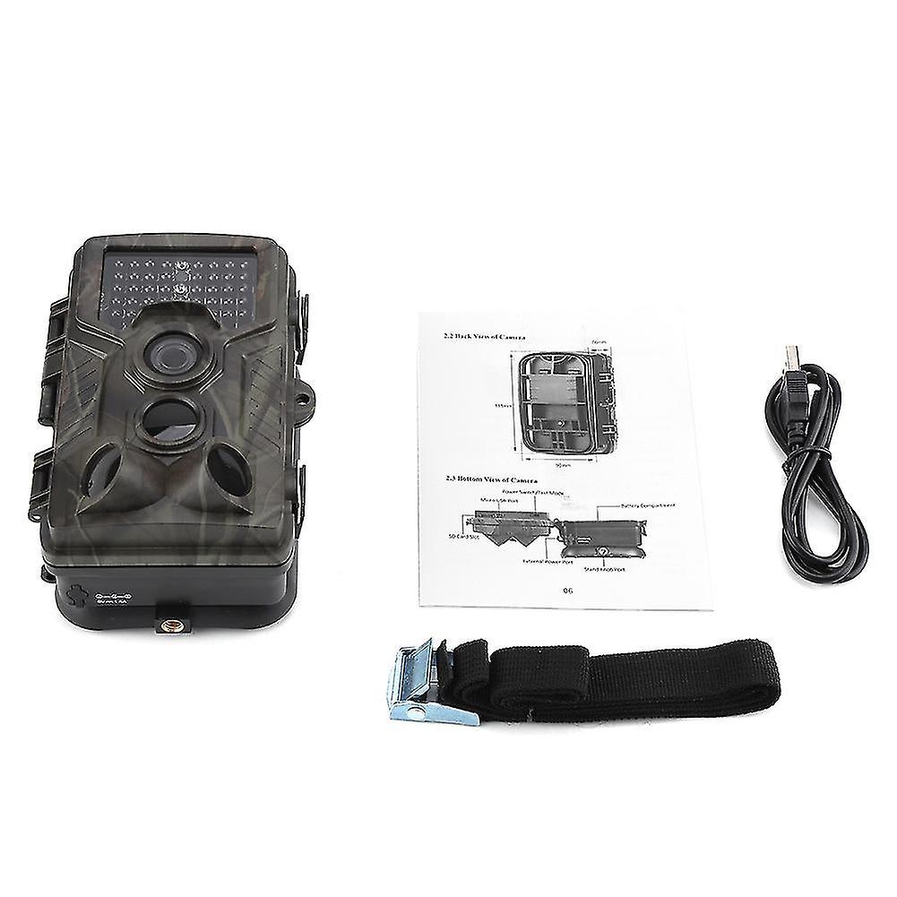 Waterproof Trail Ir Camera 1080p 12mp Hd Wildlife Game Hunting Cam With 42pcs 850nm Ir Leds