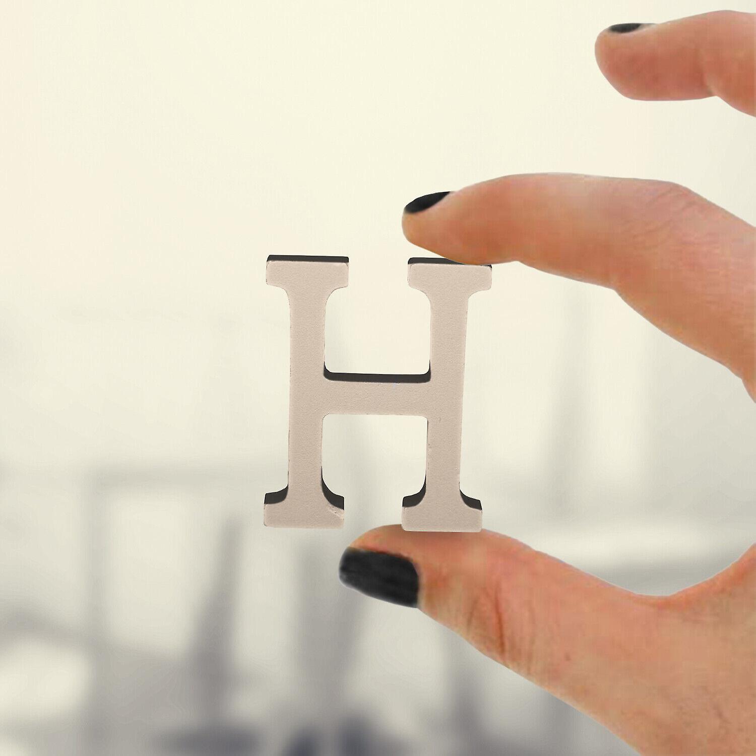 Standing Wooden H Letters Alphabets