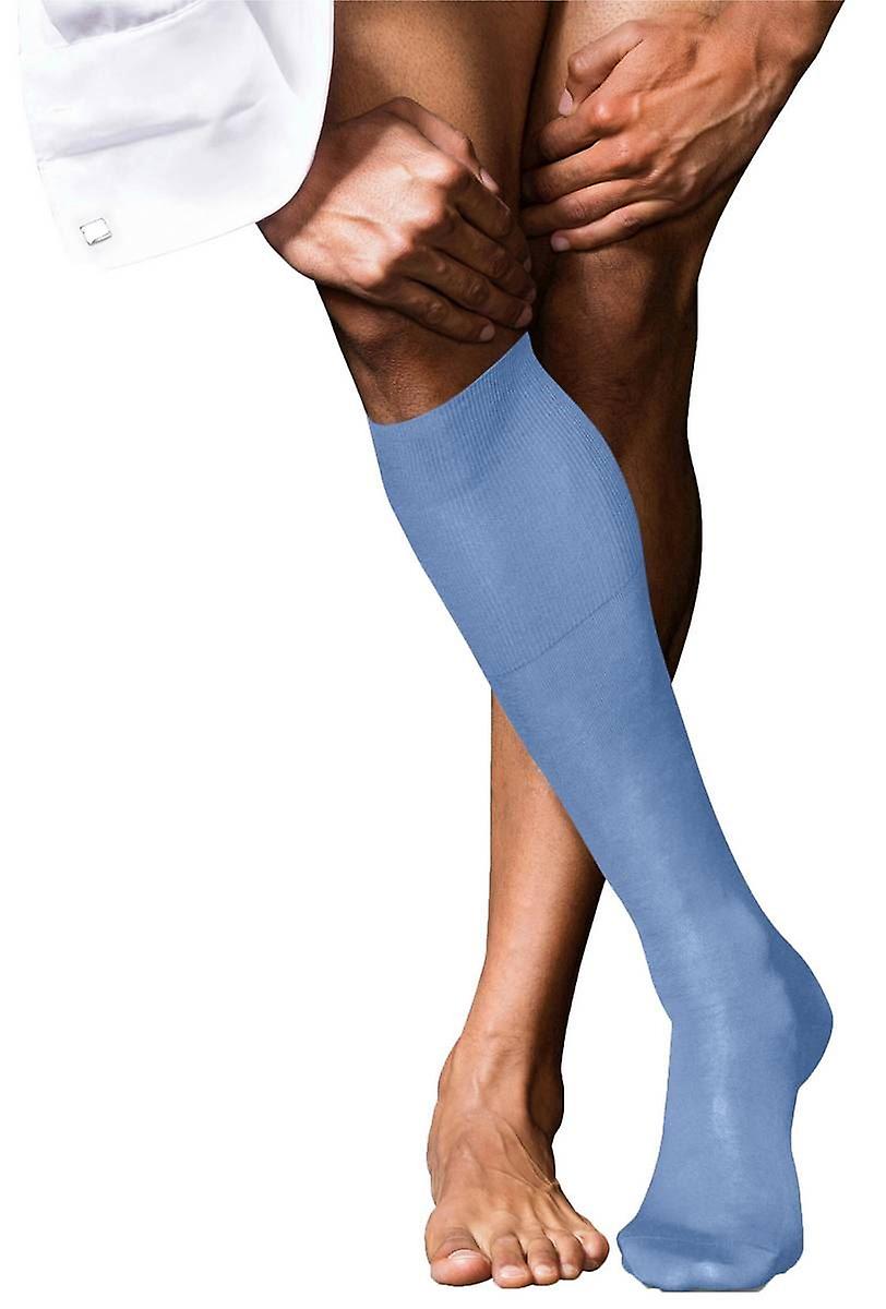 Falke No 9 Pure Fil d´Écosse Knee High Socks - Arctic Blue
