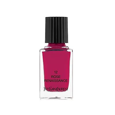 Yves Saint Laurent La Laque Couture 12 玫瑰文艺复兴测试仪 0.34oz / 10ml