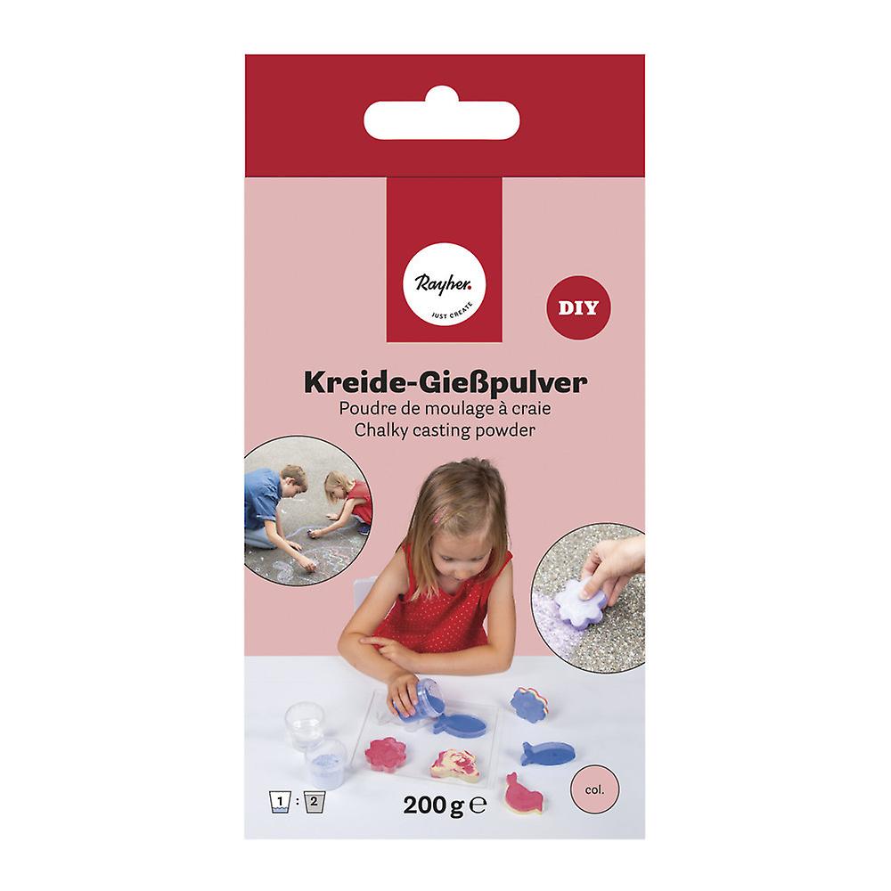Molding powder to make chalk 200 g - red color