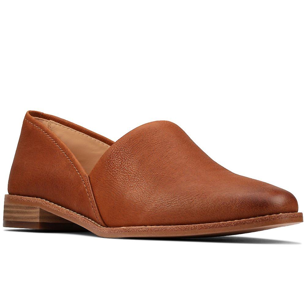 Clarks Pure Easy Womens Wide Fit Slip On Shoes