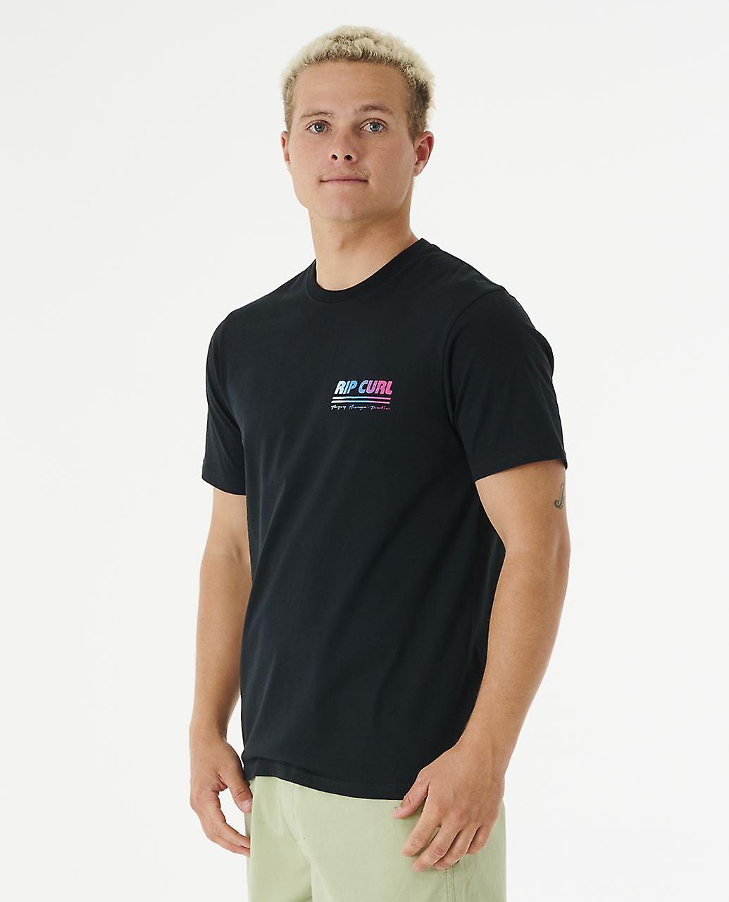 Rip Curl Cotton SS T-Shirt ~ Surf Revival Decal