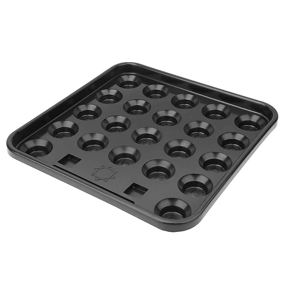 Support de rangement en plastique durable pour table de billard, plateau pour 22 boules, accessoires de billard