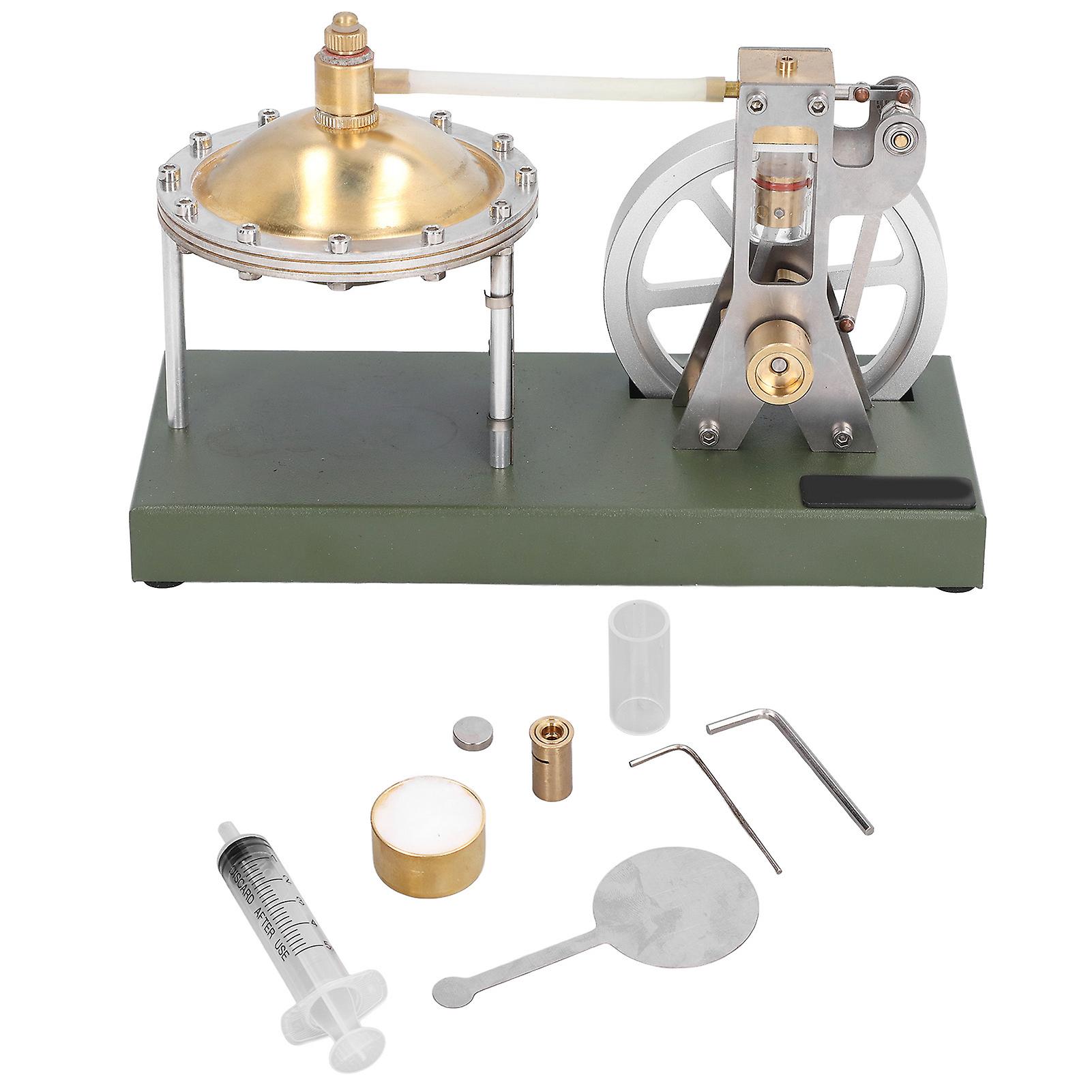 Transparent Steam Engine Model Educational Toy for Physics Experiment Class Presentation Science Learning Kit Demonstration Tool