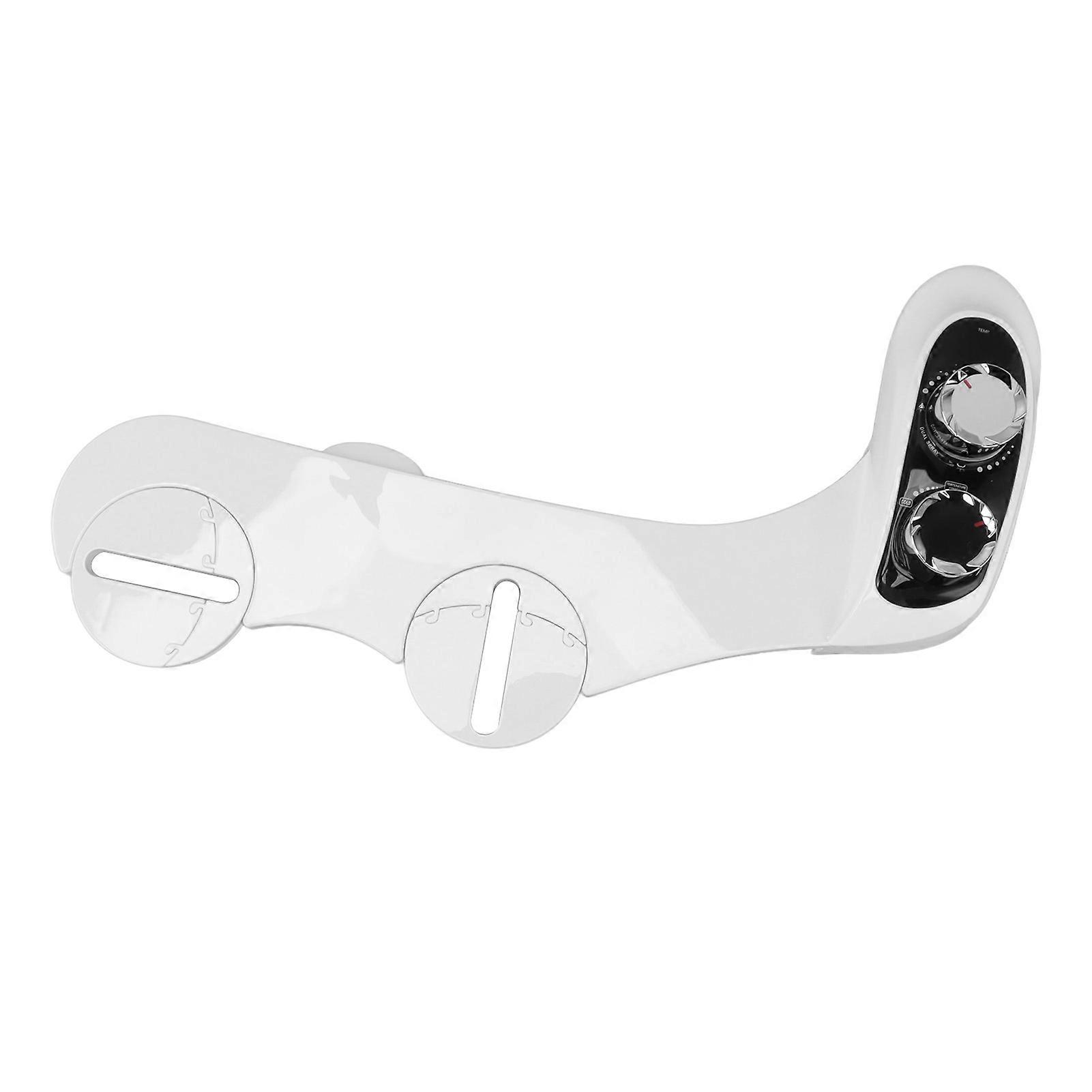 Dual Nozzle Bidet ABS Toilet Bidet Attachment with Temperature Digital Display for Bathroom