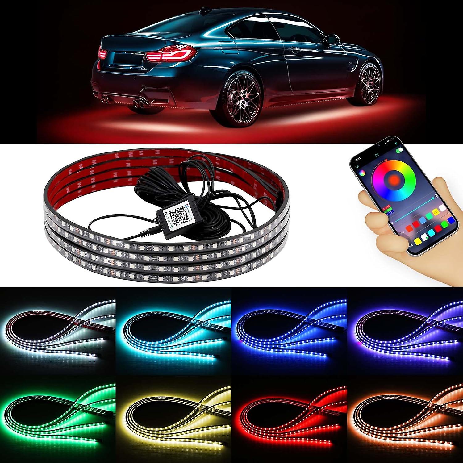 Car Underglow Light Strip Activated , Car Underbody Light LED Glow