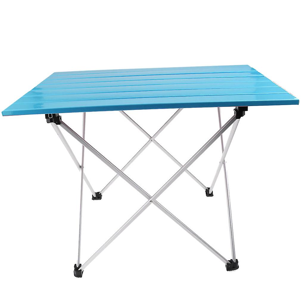 في الهواء الطلق الألومنيوم للطي نزهة التخييم مكتب الجدول رمادي 39.5x35x32cm