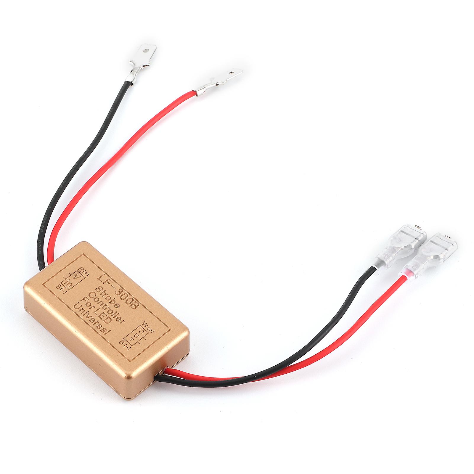 LED Headlight Strobe Controller Flasher Module H1 H3 Signal Light Controlling Box