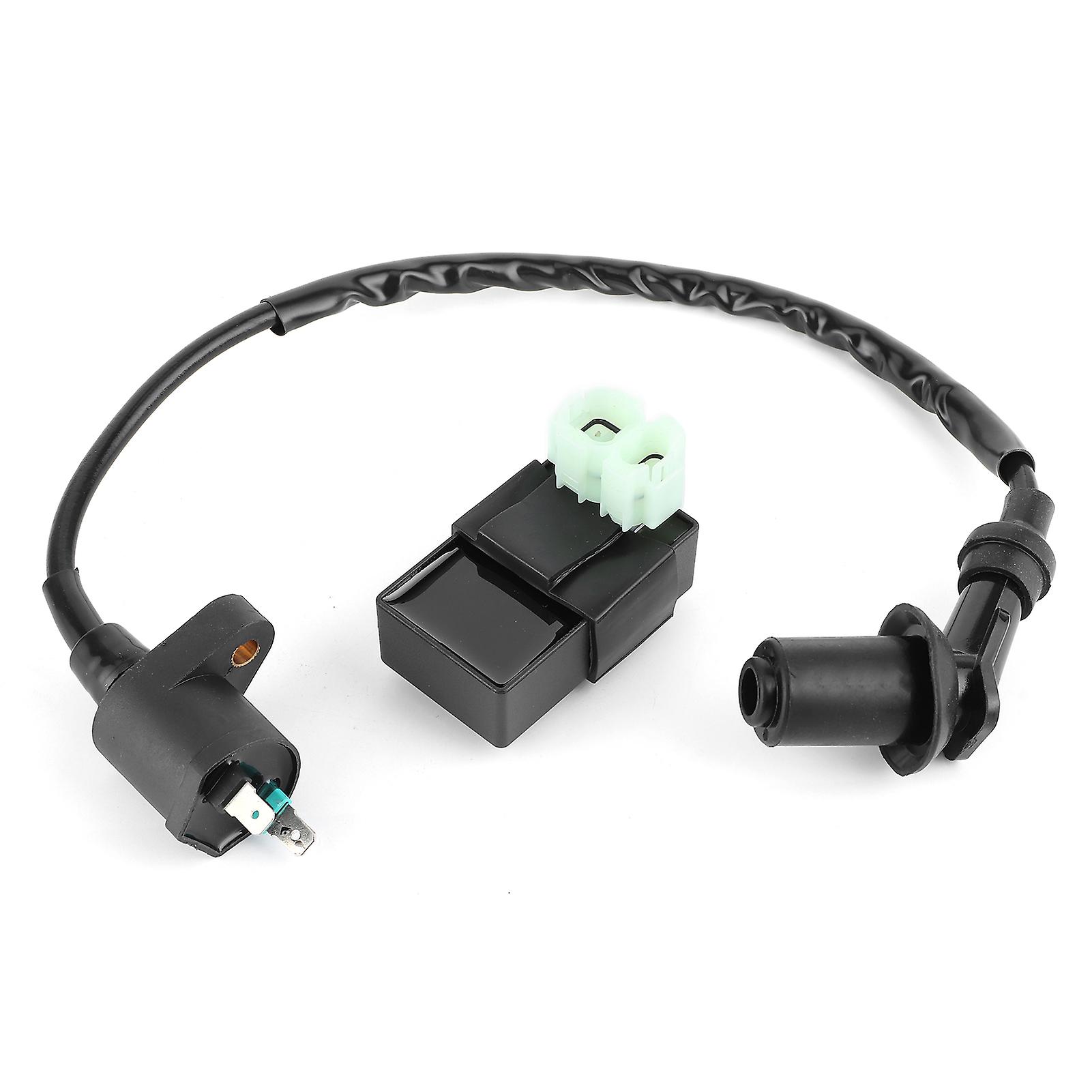 Dirt Bike Ignition Coil CDI Unit Replacement Fit for PIT PRO Quad Dirt Bike ATV GY6 125cc 150cc 250cc Engine