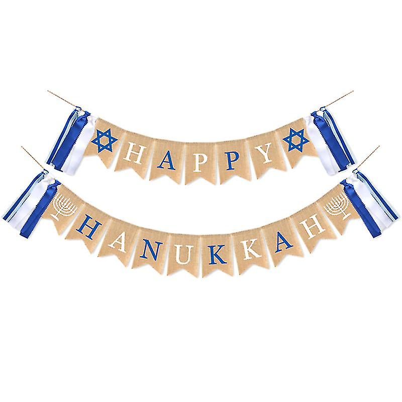 The New 1pcs Happy Hanukkah Party Banner