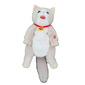 Puppentasche Katze Simulation Haustier Rucksack, berührungsempfindliche singende elektrische Plüschtasche, C