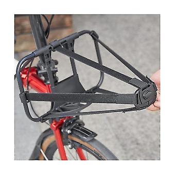 Fahrradhalterung für Falträder Frontgepäckträgerrahmen Rucksack Bascket Tasche Rahmen Fahrradteile horizontal