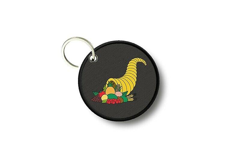 Key key door keys round prints double-sided horn of abundance