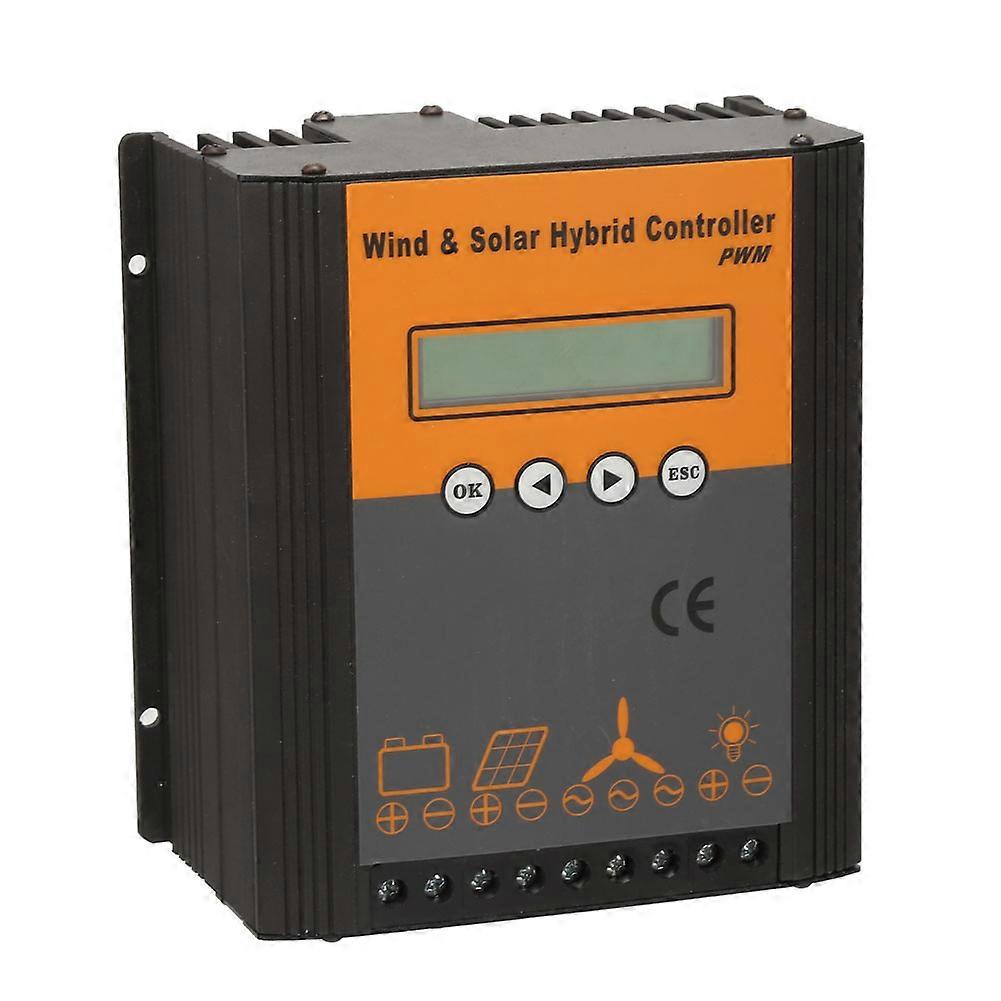 48V Wind Solar Charge Controller PWM Charging Controller(500W Wind + 300W Solar)